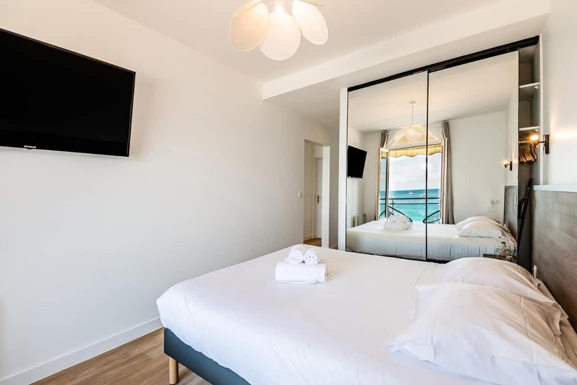 Les Pieds Dans L'Eau - Appartment 2 - Vue Mer Cancale Exterior foto
